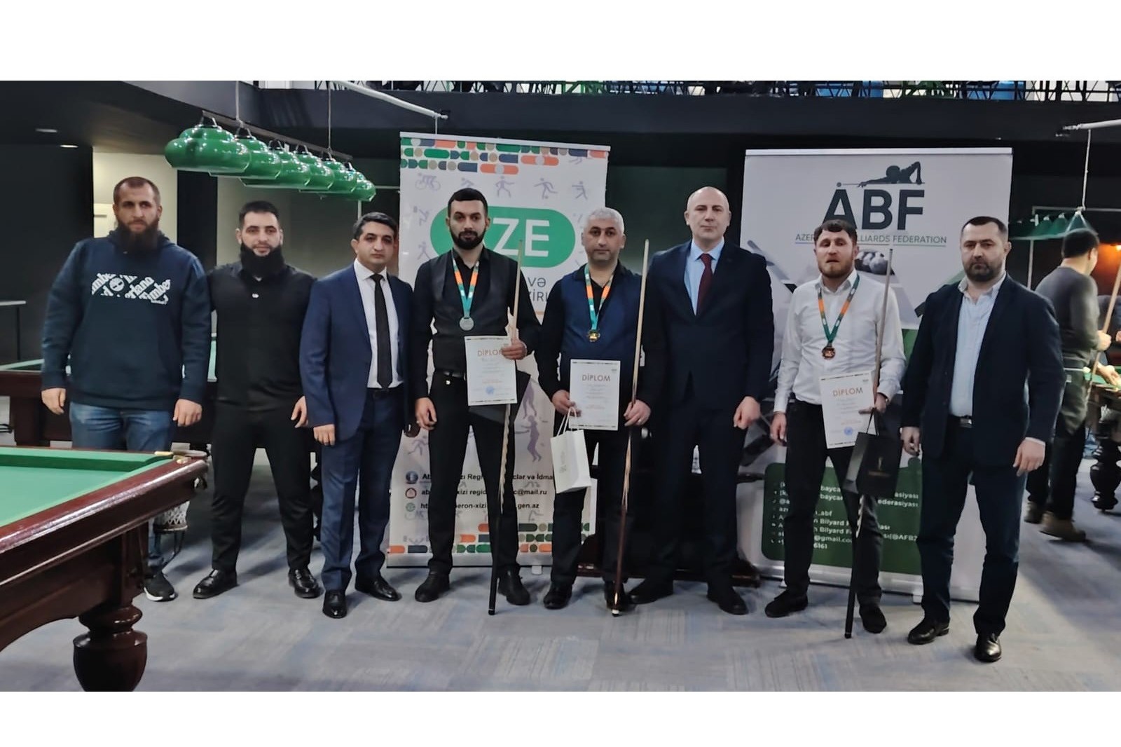 Sumgayit Billiards Championship concludes - Fuad Ojagverdiyev claims title