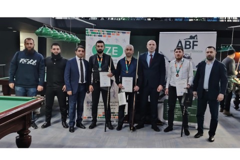 Sumgayit Billiards Championship concludes - Fuad Ojagverdiyev claims title