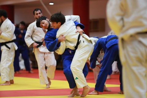 International Judo Training Camp Kicks Off in Baku with 14 Countries – PHOTO