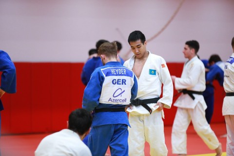 International Judo Training Camp Kicks Off in Baku with 14 Countries – PHOTO