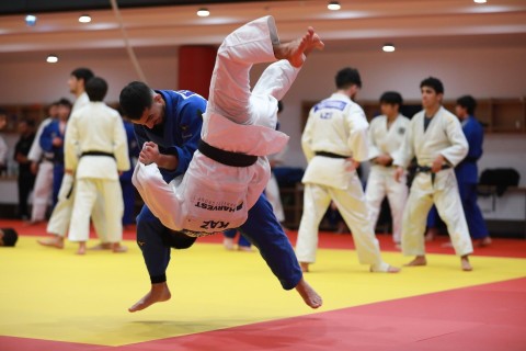 International Judo Training Camp Kicks Off in Baku with 14 Countries – PHOTO