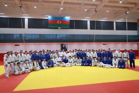 International Judo Training Camp Kicks Off in Baku with 14 Countries – PHOTO