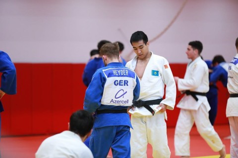 International Judo Training Camp Kicks Off in Baku with 14 Countries – PHOTO
