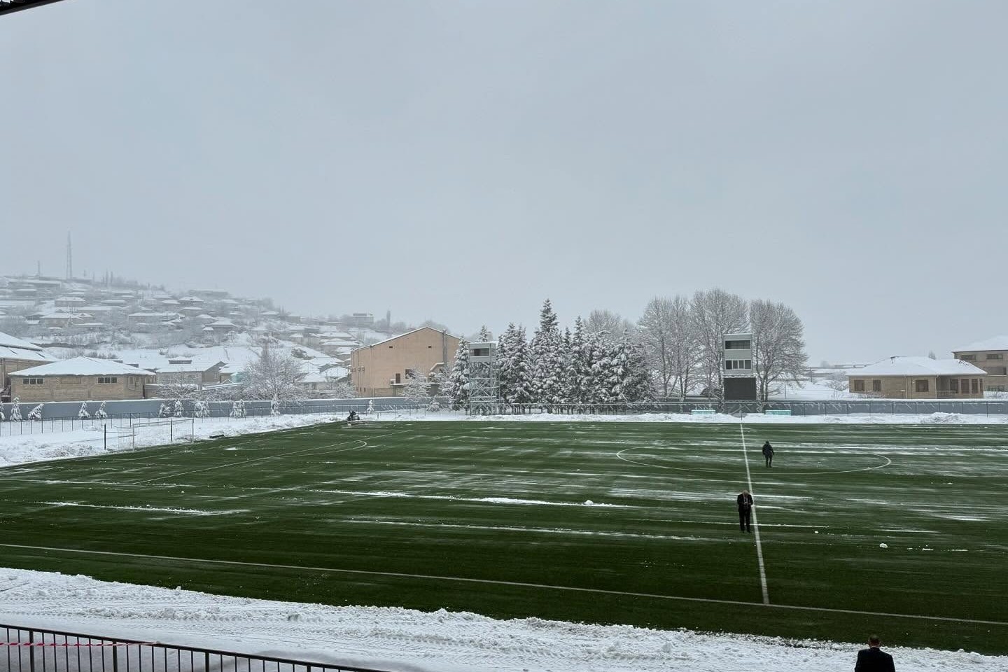 Latest images from Shamakhi stadium - PHOTO