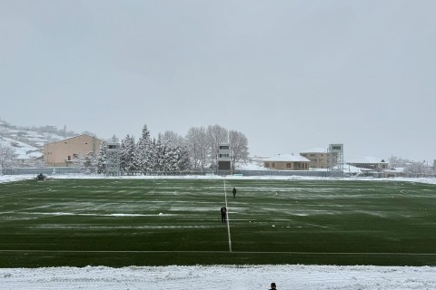 Latest images from Shamakhi stadium - PHOTO
