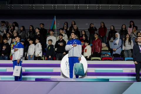 Adil Hacızadənin Dünya kuboku zəfəri - FOTO