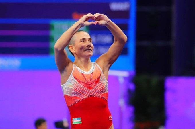 Legendary gymnast Oksana Chusovitina to compete in World Cup in Baku