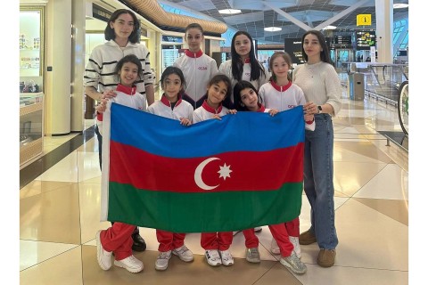 Гимнастки "Оджаг Спорта" отправились в Стамбул
