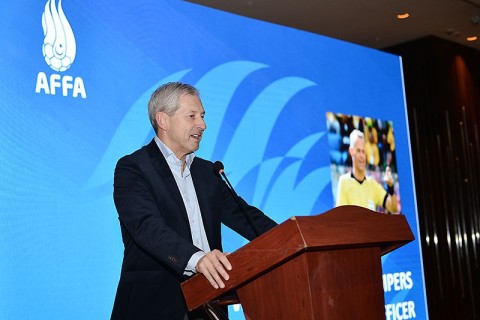Byorn Kuypers hakimlərimizə seminar keçib - FOTO