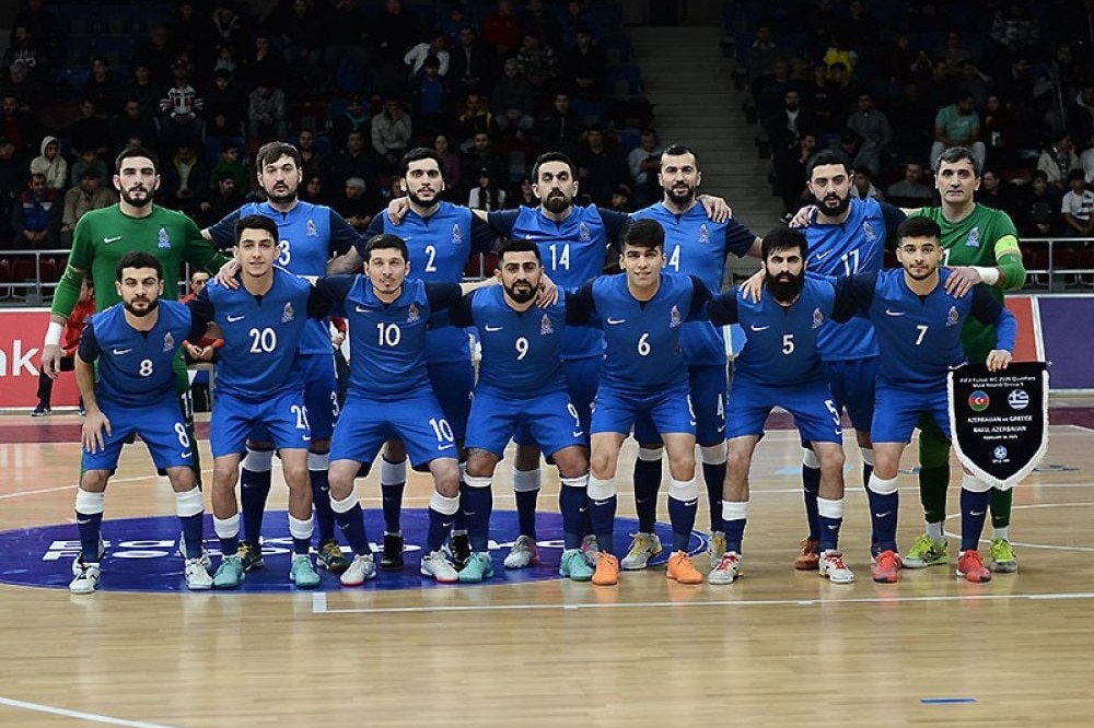 Azerbaijani national futsal team begins preparation for Greece match