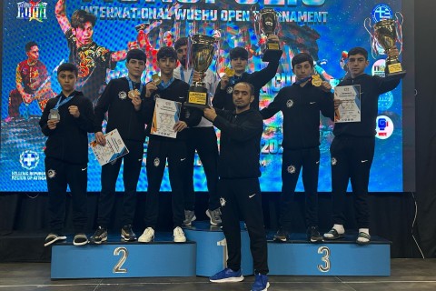 Наша сборная завоевала восемь медалей на "Acropolis Open"