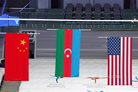 Azərbaycan gimnastı Bakıda Dünya kubokunun qalibi olub - FOTO