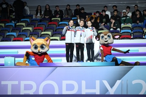 Azerbaijani gymnasts finished the World Cup in Baku with 1 gold medal - PHOTO