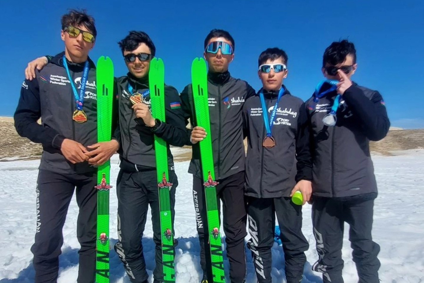 Xizək alpinistlərimizin Türkiyə çempionatında uğurlu çıxışları - FOTO