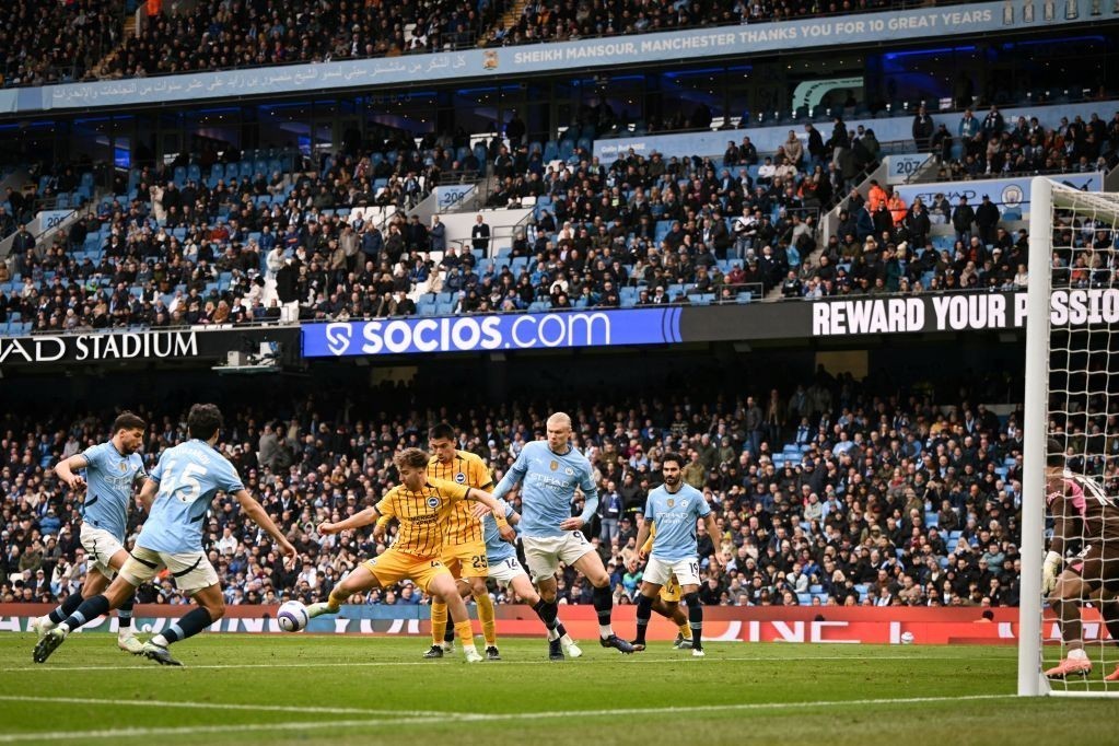 Man City stumble again as Brighton snatch draw – VIDEO