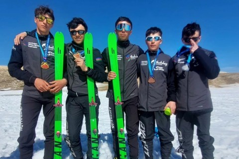 Xizək alpinistlərimizin Türkiyə çempionatında uğurlu çıxışları - FOTO