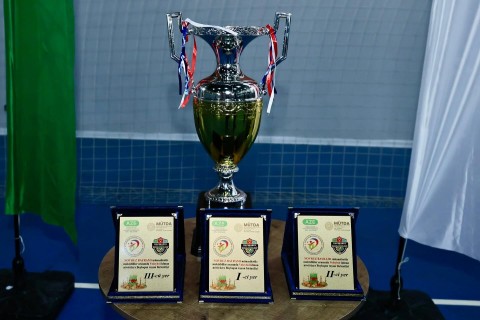 Federasiya prezidenti Beyləqanda final oyununda - FOTO