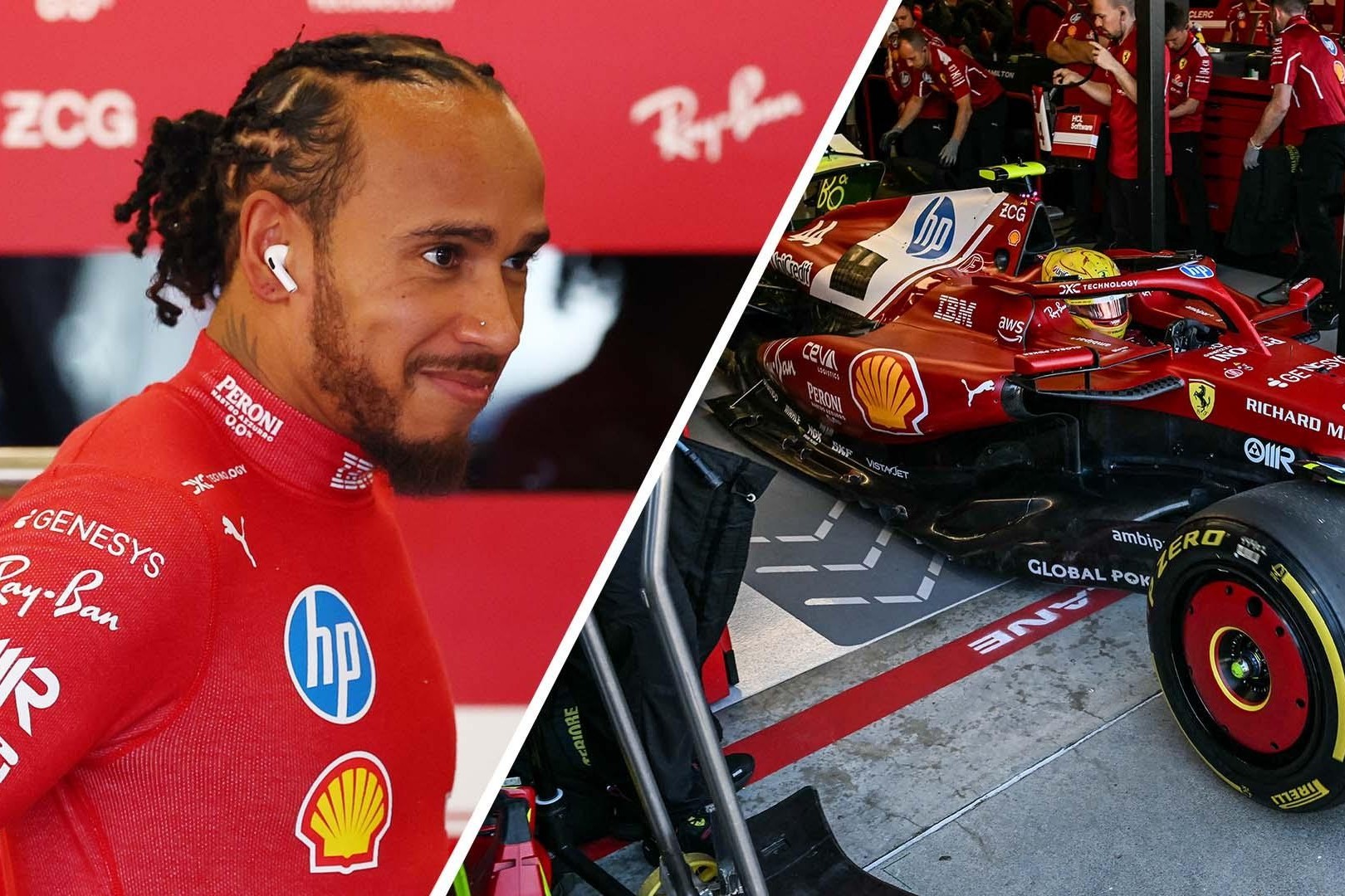 Hemilton "Ferrari"nin mühəndisi ilə gərginliyə aydınlıq gətirib
