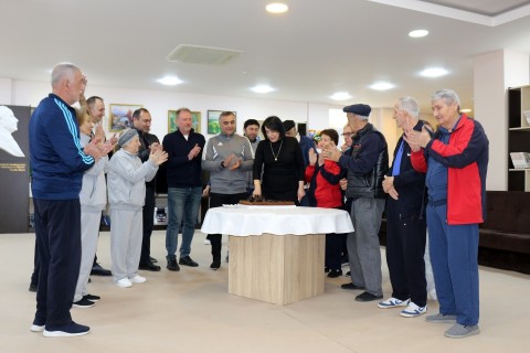 “Neftçi”nin veteranları qocalar evində - FOTO