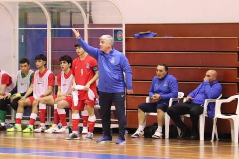 National futsal team coach: "We have taken the intensity and difficulty of the games into account"