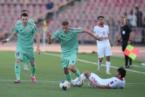 Azerbaijan's next opponent claims historic victory - VIDEO