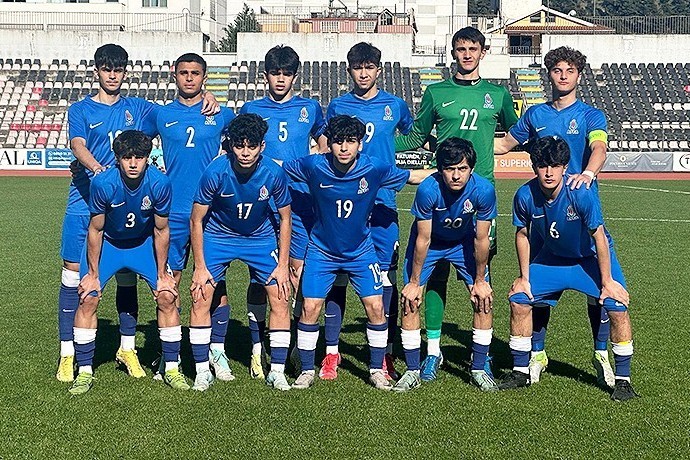 Azerbaijan team drew with Wales