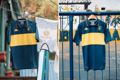 Italian club dedicates new kit to Argentine giants