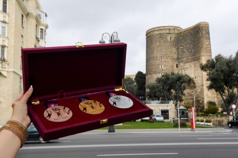 Medals for World Championship in Baku unveiled - PHOTO