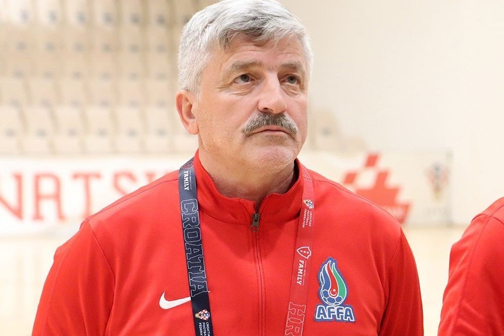 Главный тренер сборной Азербайджана: "Неопытность игроков сказалась на результате"