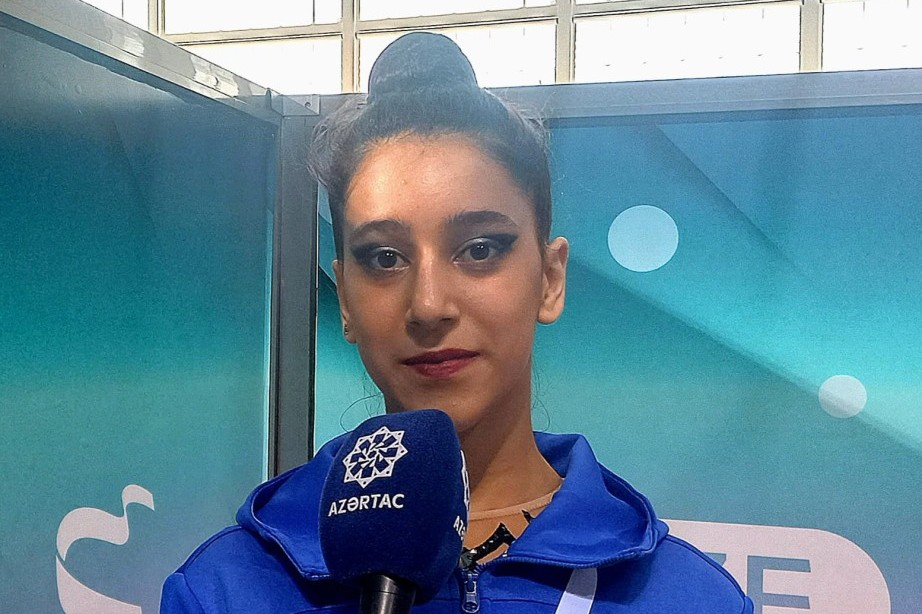 Gümüş medal qazanan gimnast: "Möhtəşəm ab-hava motivasiyamızı daha da artırdı"