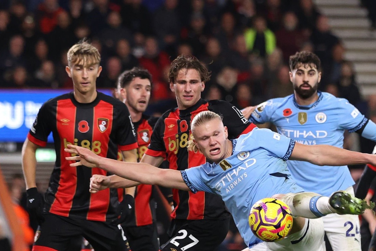 Manchester City to face Bournemouth on semi-final path
