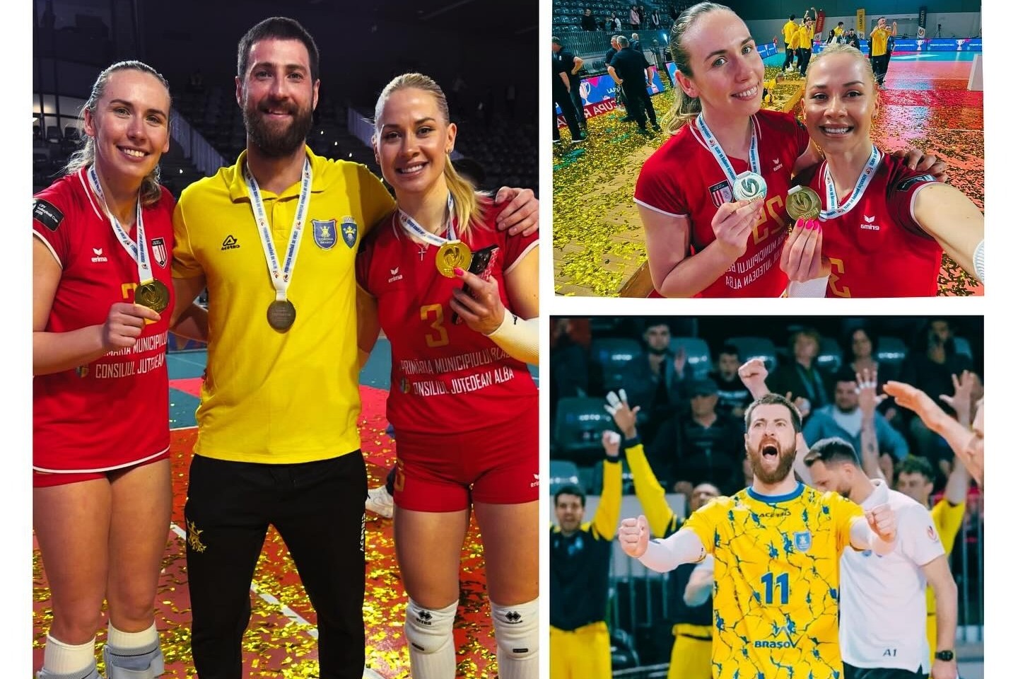 Азербайджанские волейболисты выиграли Кубок Румынии