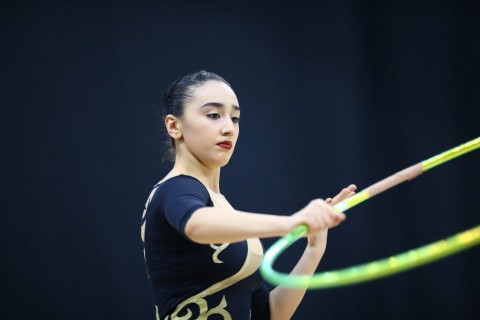 Заключительные медали азербайджанских гимнасток на AGF Trophy