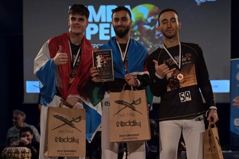 2 gold and 1 bronze at Bimba Open Europe - PHOTO