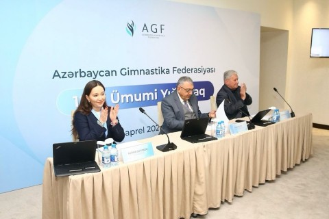 Состоялось Общее собрание Федерации гимнастики Азербайджана - ФОТО