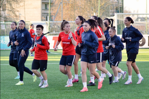 Azerbaijan’s women’s team gears up for first away challenge