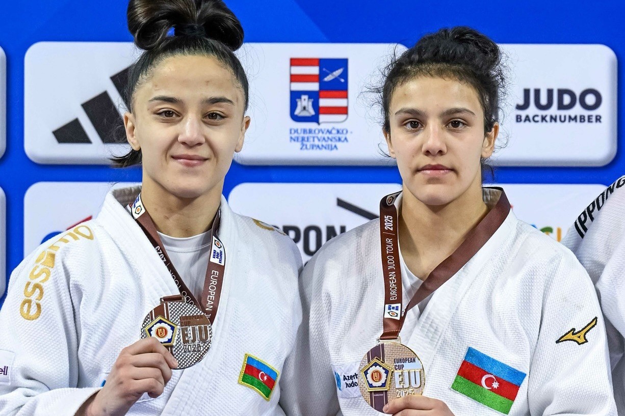 Azərbaycan cüdosunun Xorvatiyada uğuru - FOTO