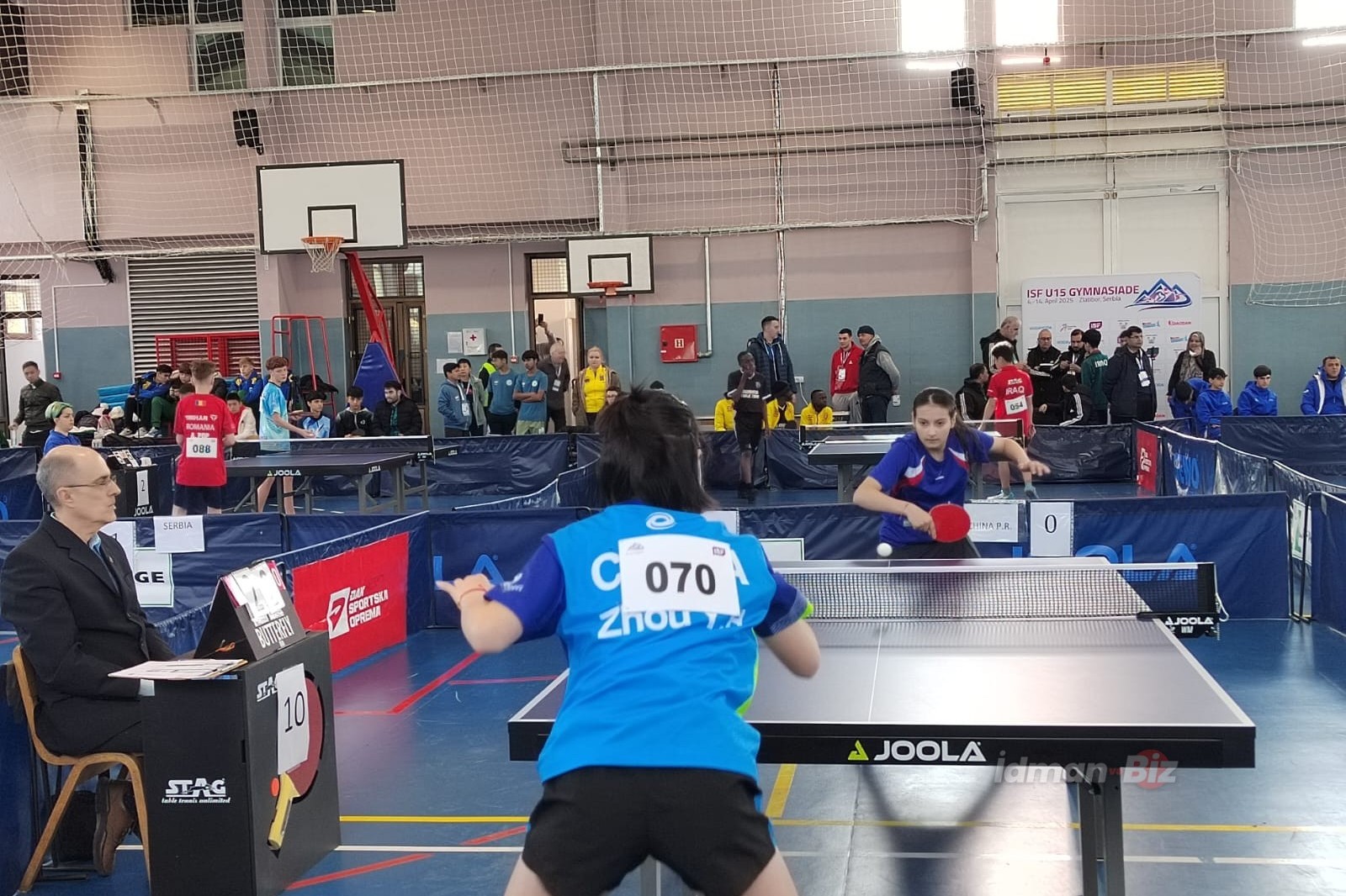 Gimnaziada: Stolüstü tennisçilərimizdən 3 qələbə - FOTO