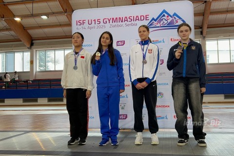 Gimnaziada: Şpaqaçımız qızıl medal qazanıb - YENİLƏNİB - FOTO