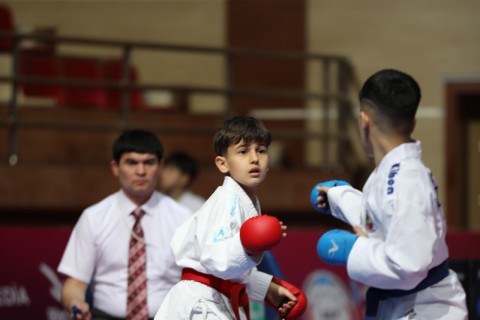 Azərbaycan karateçiləri Qran-Pridə birinci yeri tutub - FOTO