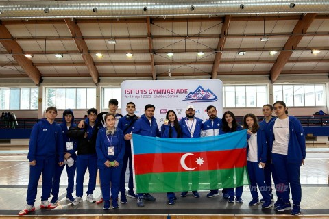 Gimnaziada: Şpaqaçımız qızıl medal qazanıb - YENİLƏNİB - FOTO