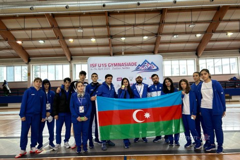 Gimnaziada: Şpaqaçımız qızıl medal qazanıb - YENİLƏNİB - FOTO