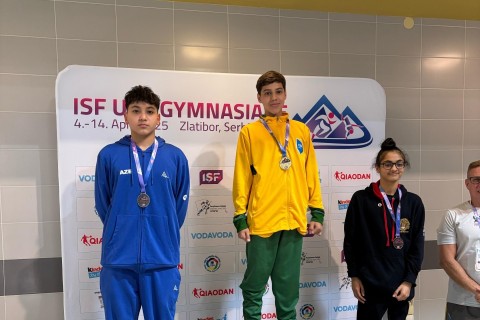 Gimnaziada: Azərbaycan millisi 24-cü medalını qazanıb - FOTO