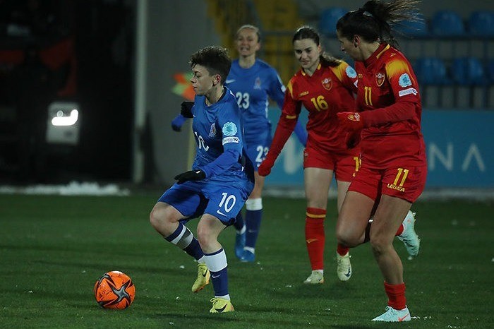 Azerbaijan women’s national team battles Montenegro for top spot in Nations League