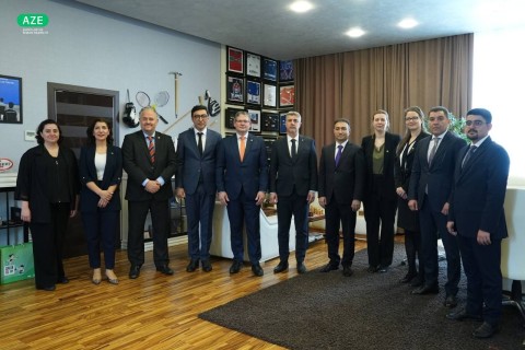 Minister of Youth and Sports Meets with ICSD and EDSO Presidents – PHOTO