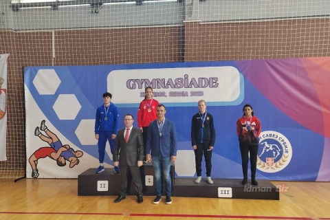 ISF U15 Gymnasiade: 6 medals for Azerbaijani wrestlers– PHOTO