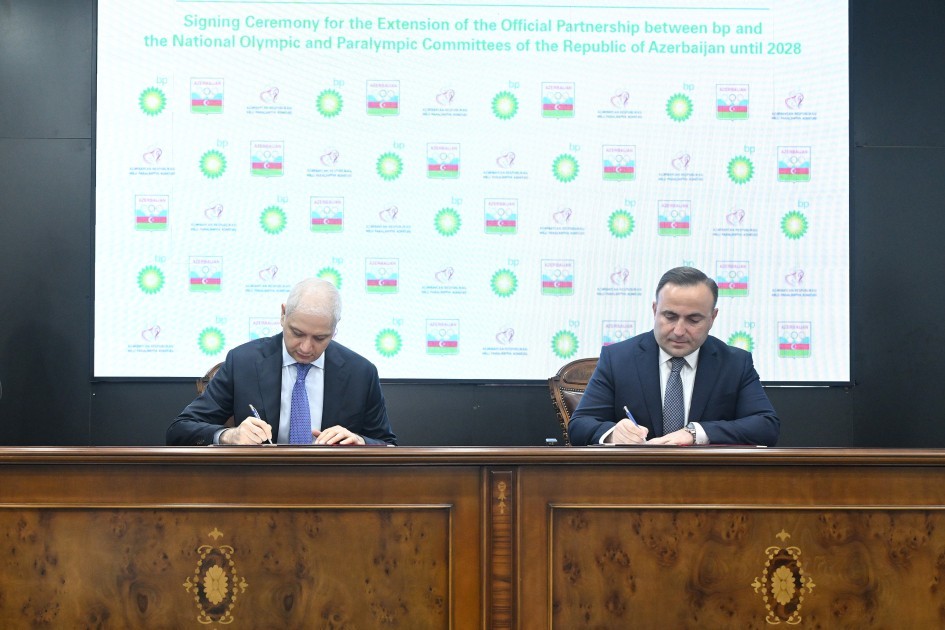 bp ilə MOK və Paralimpiya Komitəsi arasında yeni saziş - FOTO