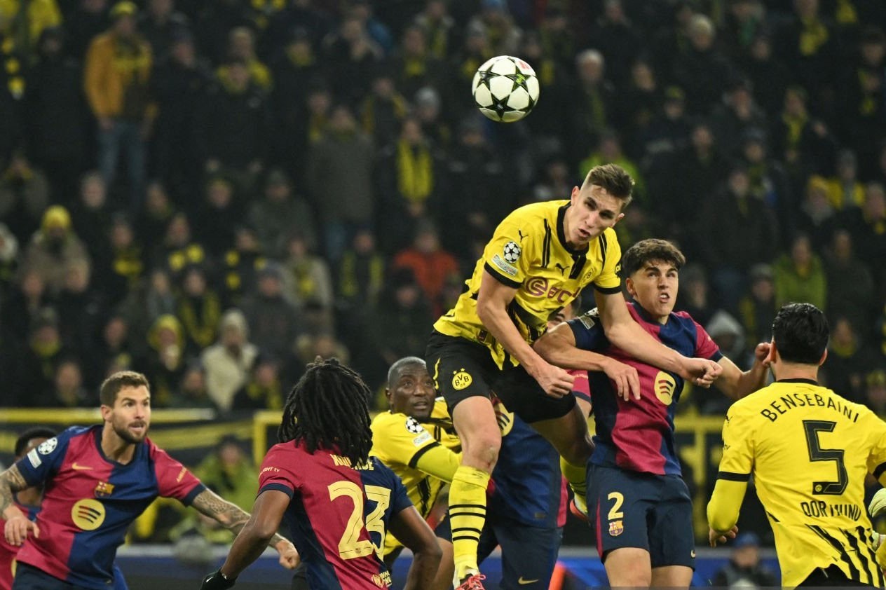 PSG and Barcelona face home challenges