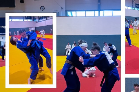 Yeniyetmə cüdoçular beynəlxalq təlim-məşq toplanışında - FOTO