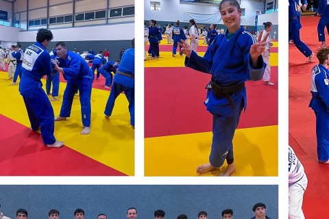 Yeniyetmə cüdoçular beynəlxalq təlim-məşq toplanışında - FOTO